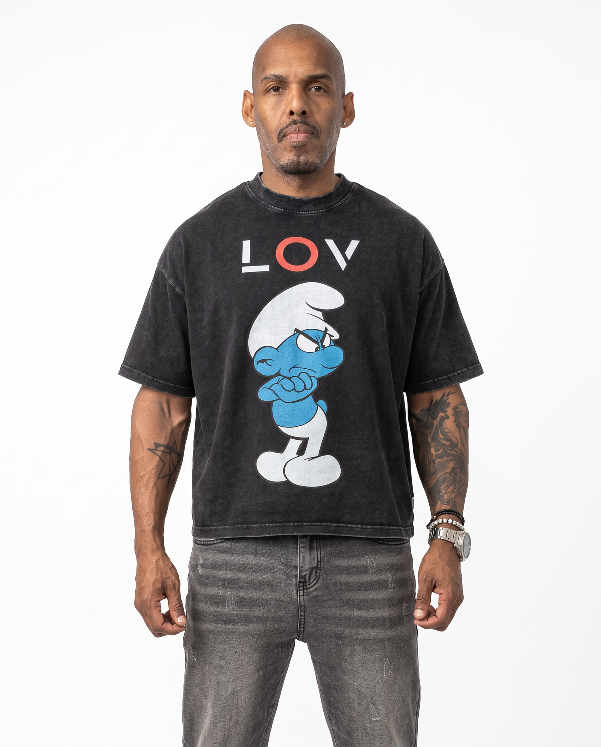 Grumpy LOV Boxy Tee